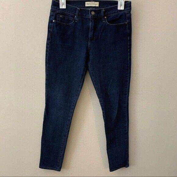 Gap True Skinny Dark Wash Jeans Womens Size 27 - Picture 1 of 5